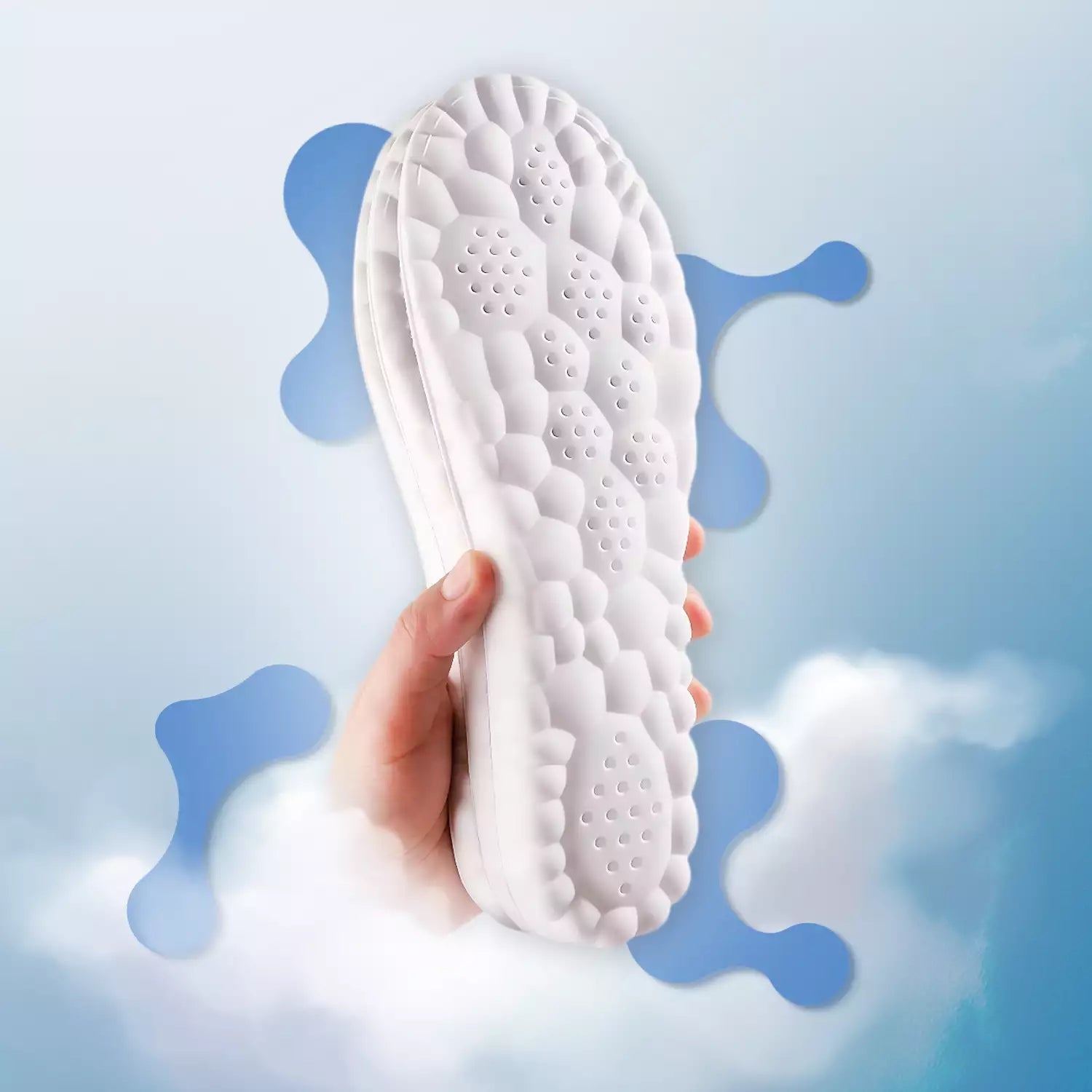 Orthosoft™ Orthotic Insoles – Memory Foam Shock Absorption for Heel Pain & Plantar Fasciitis